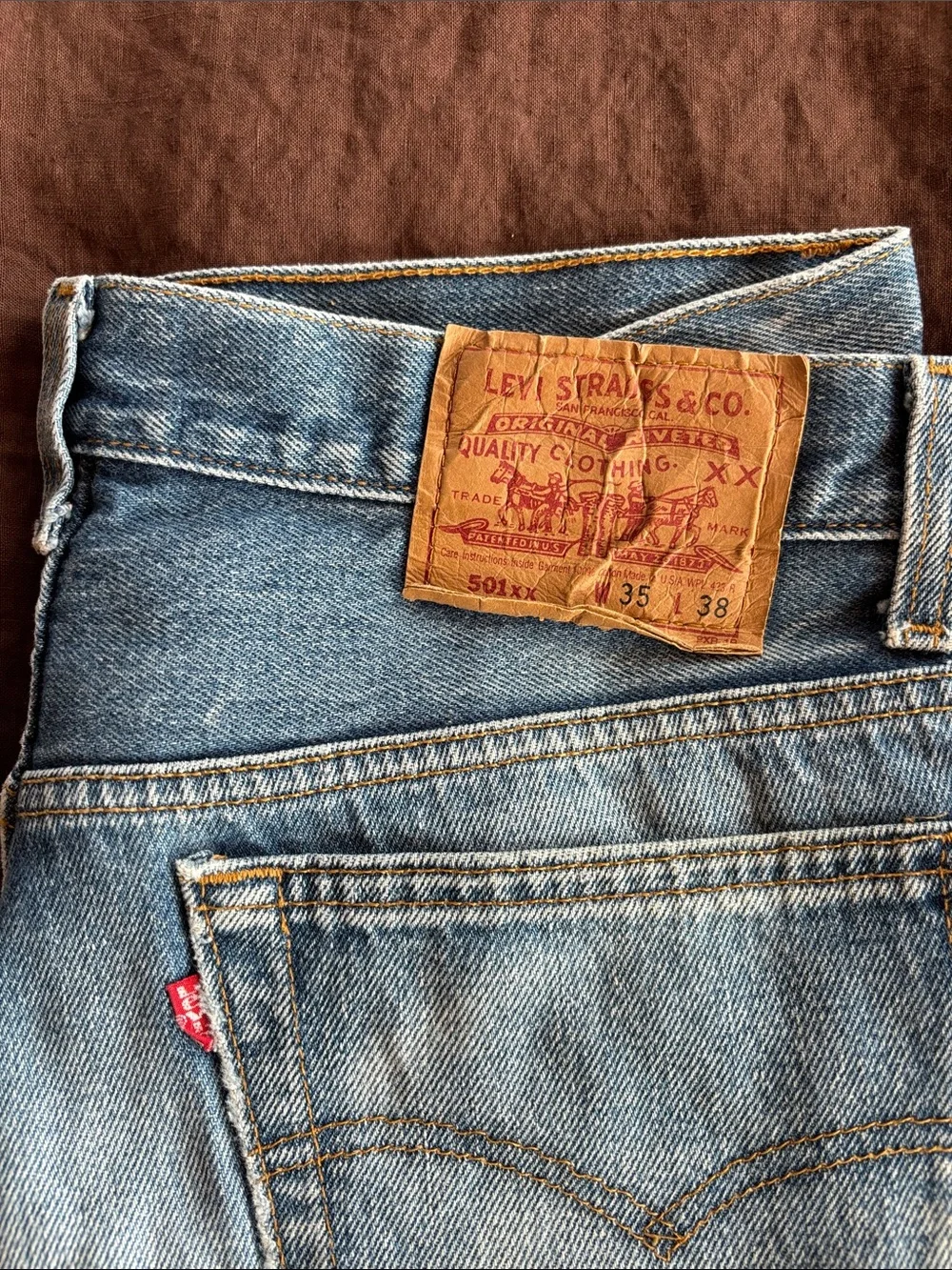 Vintage USA Levi’s 501xx Jeans
